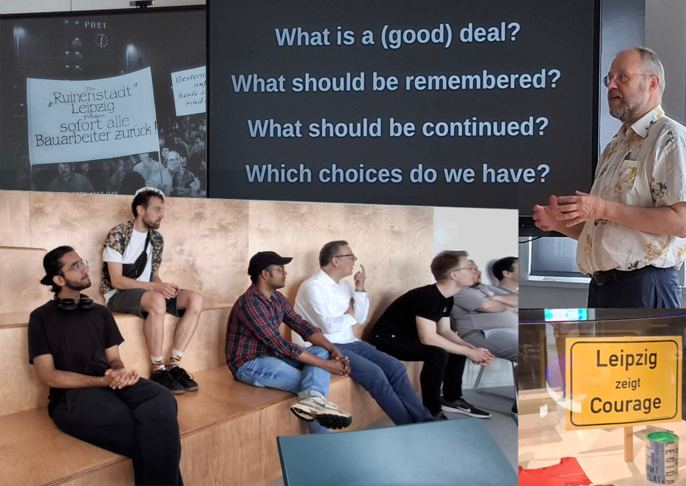 Introductory session. Photo: Team WissensSpuren.