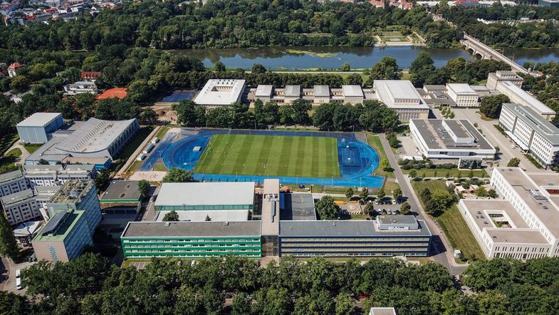 Campus Sportwissenschaftliche Fakultät. Foto: Thomas Wendeborn