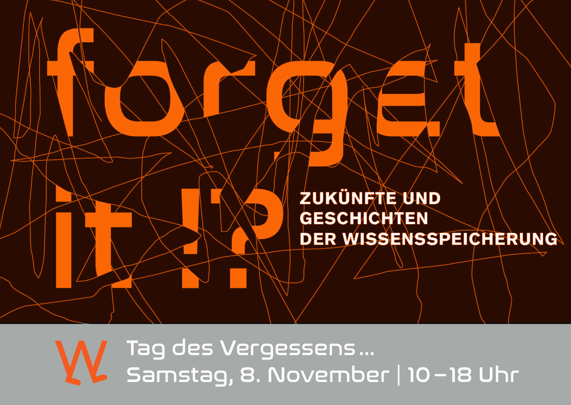 Ankündigung der Veranstaltung.  Graphic Work: Grafisch/Tecton und Team WissensSpuren