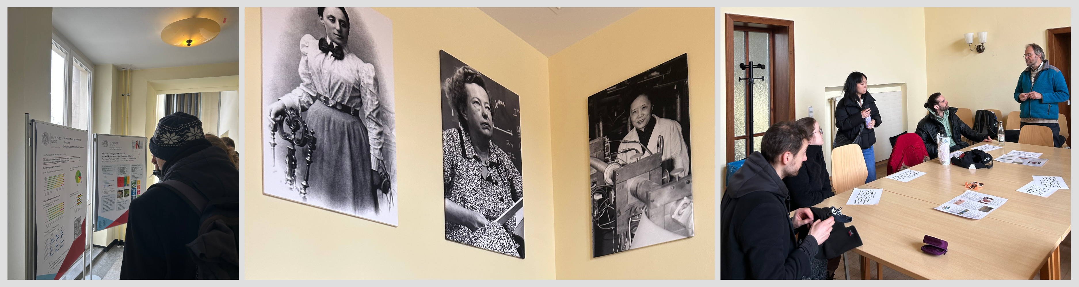 Die Implementierung von Nachhaltigkeitsstrategien, Forschung und Lehre zu Nachhaltiger Entwicklung an der Universität Leipzig. Fotos: Team WissensSpuren.