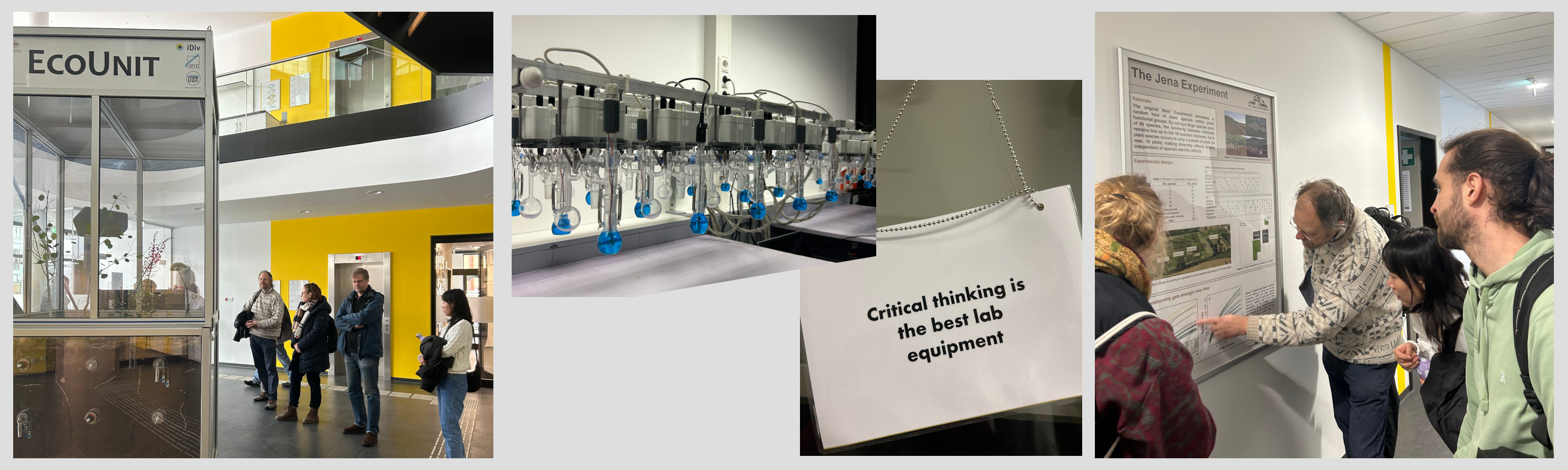 Einblicke in die Forschung am [iDiv](sites/institute/idiv/). Fotos: Team WissensSpuren.