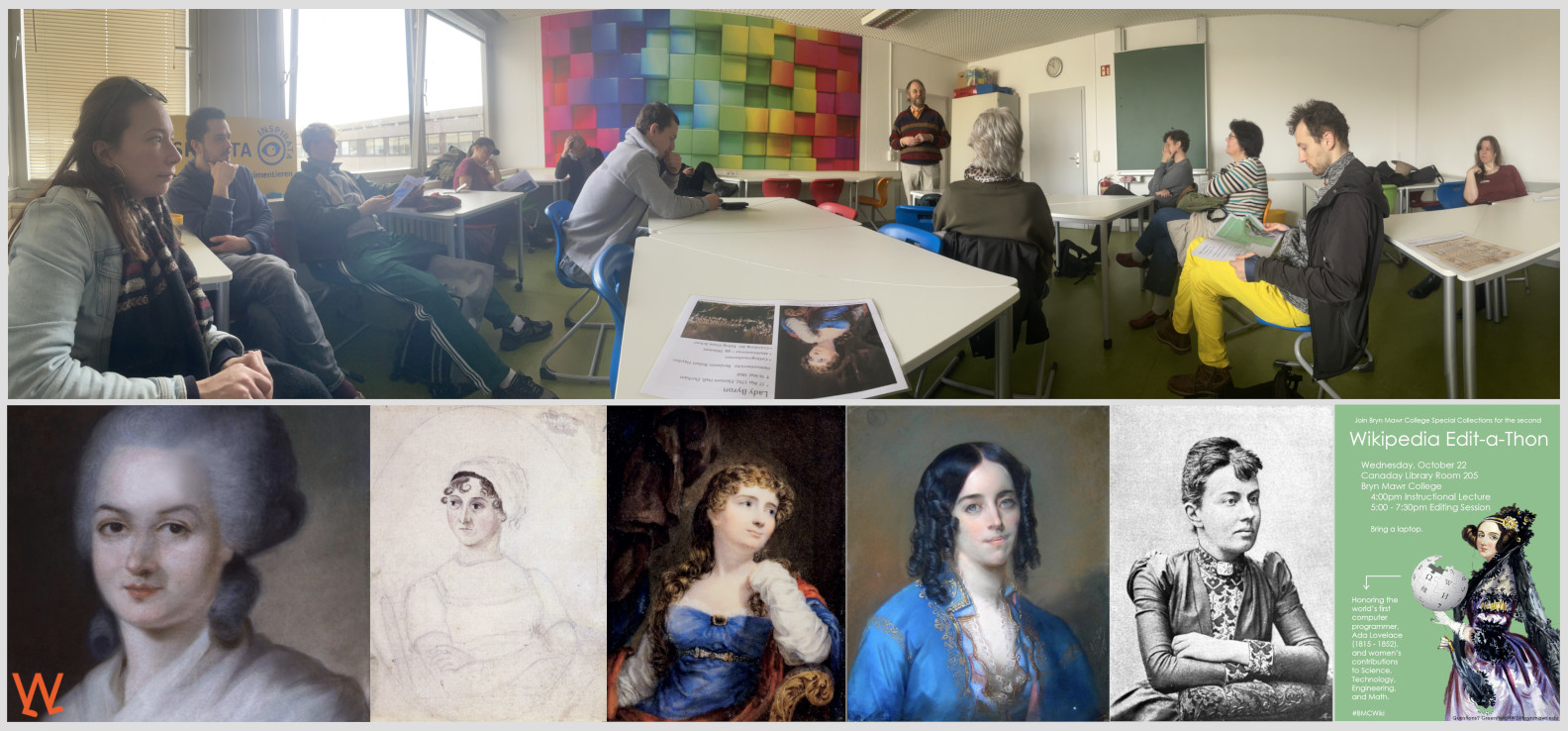 Einführung zu Frauen, die zu Beginn des 19. Jahrhundert ein eigenständiges Leben führten und bedeutendes in der Literatur und Wissenschaft leisteten: Olympe de Gouges, Jane Austen, Lady Byron, George Sand, Sofya Kovalevskaya und Ada Lovelace. Foto oben: Team WissensSpuren.